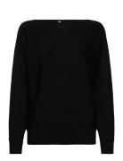 Cuannemarie Batwing Jumper Tops Knitwear Jumpers Black Culture