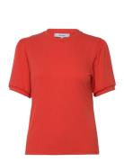 Johanna Tee Tops T-shirts & Tops Short-sleeved Red Minus