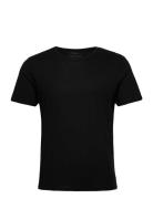 Men's Modal Crew Neck T-Shirt 1-Pack Sport T-Kortærmet Skjorte Black D...