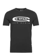 Graphic 4 Slim R T S\S Tops T-Kortærmet Skjorte Black G-Star RAW