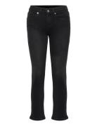 W. Perfect Straight Denim Bottoms Jeans Straight-regular Black Svea