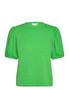 Objjamie S/S Top Noos Tops Blouses Short-sleeved Green Object