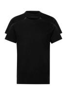 T-Shirt 2-P Tops T-Kortærmet Skjorte Black Jockey