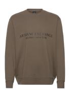 Sweatshirt Tops Sweatshirts & Hoodies Sweatshirts Khaki Green Armani E...