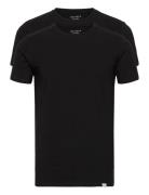 Les Deux Basic T-Shirt - 2-Pack Tops T-Kortærmet Skjorte Black Les Deu...