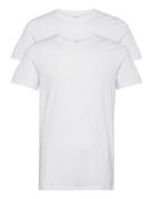 Rt Organic Cotton 2-Pack Tee Tops T-Kortærmet Skjorte White Resteröds