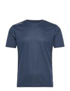 Men Core Functional T-Shirt S/S Sport T-Kortærmet Skjorte Blue Newline