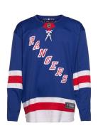 New York Rangers Home Breakaway Jersey Tops T-Langærmet Skjorte Blue F...