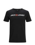 Jjecorp Old Logo Tee Ss O-Neck Noos Tops T-Kortærmet Skjorte Black Jac...
