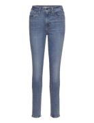 721 High Rise Skinny Z0742 Med Bottoms Jeans Skinny Blue LEVI´S Women