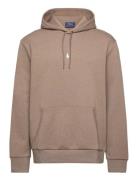 Double-Knit Hoodie Tops Sweatshirts & Hoodies Hoodies Beige Polo Ralph...