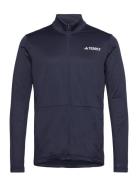 Mt Full Z Fleec Sport Sweatshirts & Hoodies Sweatshirts Navy Adidas Te...