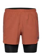 Q Speed 5 Inch 2 In 1 Short Sport Shorts Sport Shorts Orange New Balan...