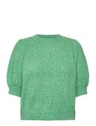 Vmdoffy 2/4 O-Neck Pullover Ga Noos Tops Knitwear Jumpers Green Vero M...