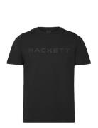 Essential Tee Tops T-Kortærmet Skjorte Black Hackett London