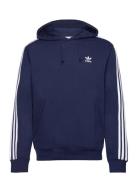 3-Stripes Hoody Tops Sweatshirts & Hoodies Hoodies Navy Adidas Origina...