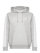 3-Stripes Hoody Tops Sweatshirts & Hoodies Hoodies Grey Adidas Origina...