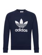 Trefoil Crew Sport Sweatshirts & Hoodies Sweatshirts Navy Adidas Origi...