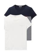 Double Pack T-Shirt Packaging Tops T-Kortærmet Skjorte White Tom Tailo...