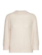 Ihkamara Ms Tops Knitwear Jumpers Beige ICHI