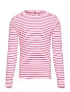 Koggila L/S Rib Top Jrs Tops T-shirts Long-sleeved T-Skjorte Multi/pat...