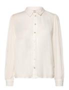 Albasz Shirt Tops Shirts Long-sleeved Cream Saint Tropez