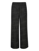 Frejamw Pant Bottoms Trousers Wide Leg Black My Essential Wardrobe