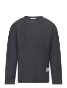 Over Striped Longsleeve Tops T-shirts Long-sleeved T-Skjorte Grey Tom ...