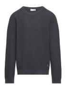 Nkmoram Ls Knit Tops Knitwear Pullovers Navy Name It