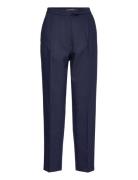Lux-Pleat Bottoms Trousers Suitpants Navy French Connection