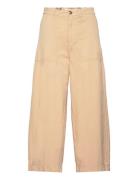 Lavre Gd Pant Bottoms Trousers Wide Leg Yellow MOS MOSH