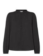 Frjudy Bl 1 Tops Blouses Long-sleeved Black Fransa