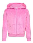Nmfnajala Ls Vel Card Wh Tops Sweatshirts & Hoodies Hoodies Pink Name ...