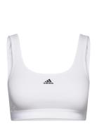 Bustier Sport Bras & Tops Sports Bras - All White Adidas Underwear