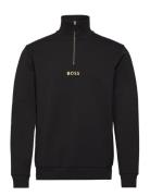 Sweat 1 Sport Sweatshirts & Hoodies Sweatshirts Black BOSS