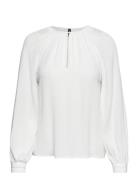 Raglan-Sleeve Blouse Tops Blouses Long-sleeved White Mango