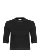 Bram - Heavy Rib Tops T-shirts & Tops Short-sleeved Black Day Birger E...