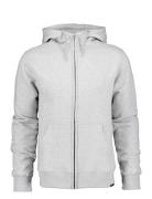 Ven Usx Full Zip Tops Sweatshirts & Hoodies Hoodies Grey Didriksons