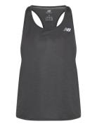 Athletics Tank Sport T-shirts & Tops Sleeveless Black New Balance