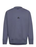 M Z.n.e. Pr Crw Sport Sweatshirts & Hoodies Sweatshirts Blue Adidas Sp...