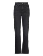 High-Rise Straight Fit Jean Bottoms Jeans Straight-regular Black Polo ...