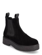 Mount Vail Shoes Boots Ankle Boots Ankle Boots Flat Heel Black Canada ...