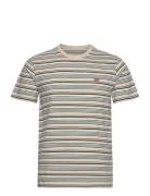 Ss Original Hm Tee Rings Strip Tops T-Kortærmet Skjorte Cream LEVI´S M...