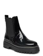 Chelsea Shoes Boots Ankle Boots Ankle Boots Flat Heel Black Gabor