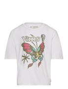 Butterfly Float Ss Sunshirt Sport T-Kortærmet Skjorte White VANS
