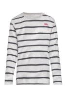 Levi's® Long Sleeve Striped Thermal Tee Tops T-shirts Long-sleeved T-S...