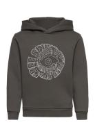 Nlmtirkle Ls Bru Sweat W. Hood Tops Sweatshirts & Hoodies Hoodies Grey...