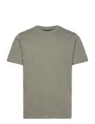 Mars T-Shirt Tops T-Kortærmet Skjorte Khaki Green NICCE