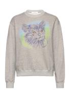 Sweatshirt Louiscat Molleton Tops Sweatshirts & Hoodies Sweatshirts Gr...
