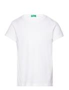 Short Sleeves T-Shirt Tops T-Kortærmet Skjorte White United Colors Of ...